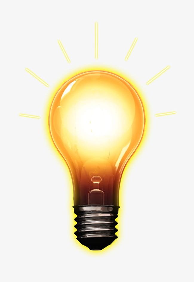 Golden Light Emitting Bulb PNG, Clipart, Bright, Bulb, Bulb Clipart, Concepts, Creativity Free PNG Download