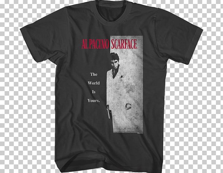 T-shirt Tony Montana Clothing Scarface: The World Is Yours PNG, Clipart ...