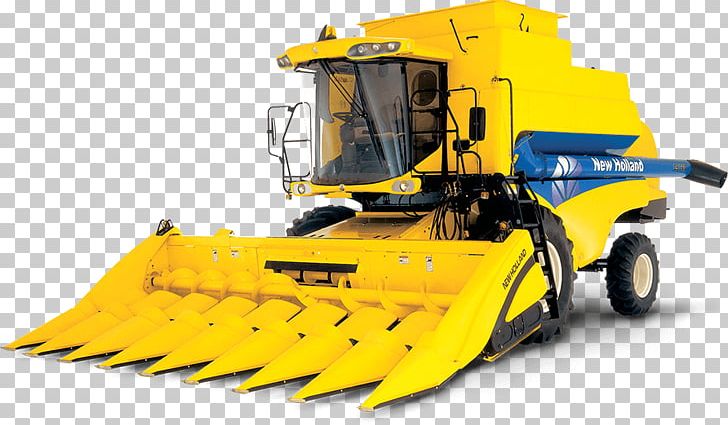 New Holland Agriculture Combine Harvester Tractor Agricultural Machinery PNG, Clipart, Agricultural Machinery, Agriculture, Braud, Bulldozer, Combine Harvester Free PNG Download