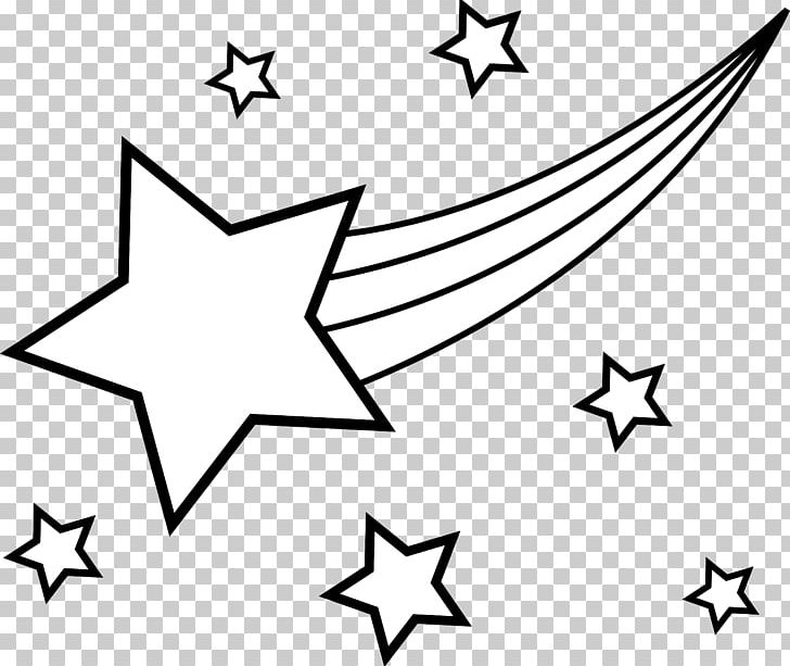 Coloring Book Star Drawing Shooting PNG, Clipart, Adult, Angle, Area, Art Stars, Black Free PNG Download