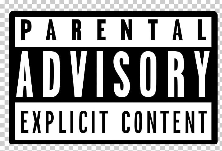 Parental Advisory Logo Sticker Label PNG, Clipart, Area, Art, Black, Black And White, Brand Free PNG Download