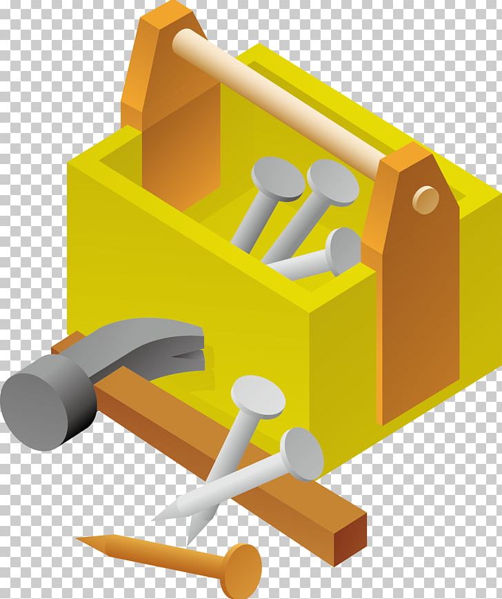 Toolbox Hammer Screw PNG, Clipart, Adobe Illustrator, Angle, Box, Cartoon Hammer, Download Free PNG Download