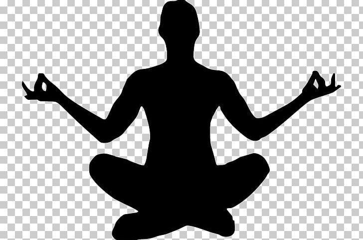 Yoga Silhouette Exercise Lotus Position PNG, Clipart, Arm, Black And White, Exercise, Female, Finger Free PNG Download
