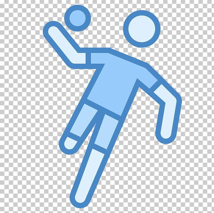 Handball Computer Icons Goalkeeper Sport Football PNG, Clipart, Angle, Area, Ball, Blue, Computer Icons Free PNG Download