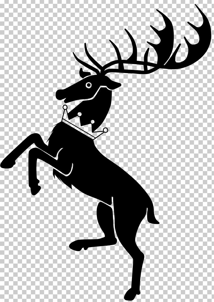 Robert Baratheon Stannis Baratheon Jaime Lannister Cersei Lannister Daenerys Targaryen PNG, Clipart, Antler, Art, Black And White, Cattle Like Mammal, Deer Free PNG Download