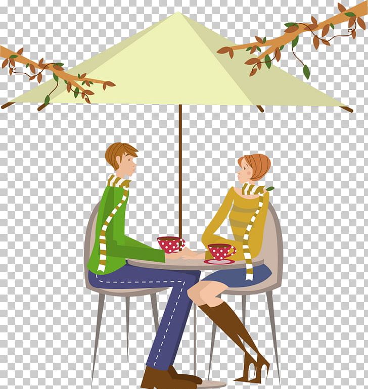 Coffee Drink Cafe Couple PNG, Clipart, Cafe, Cartoon, Coffee, Couple, Dating Free PNG Download