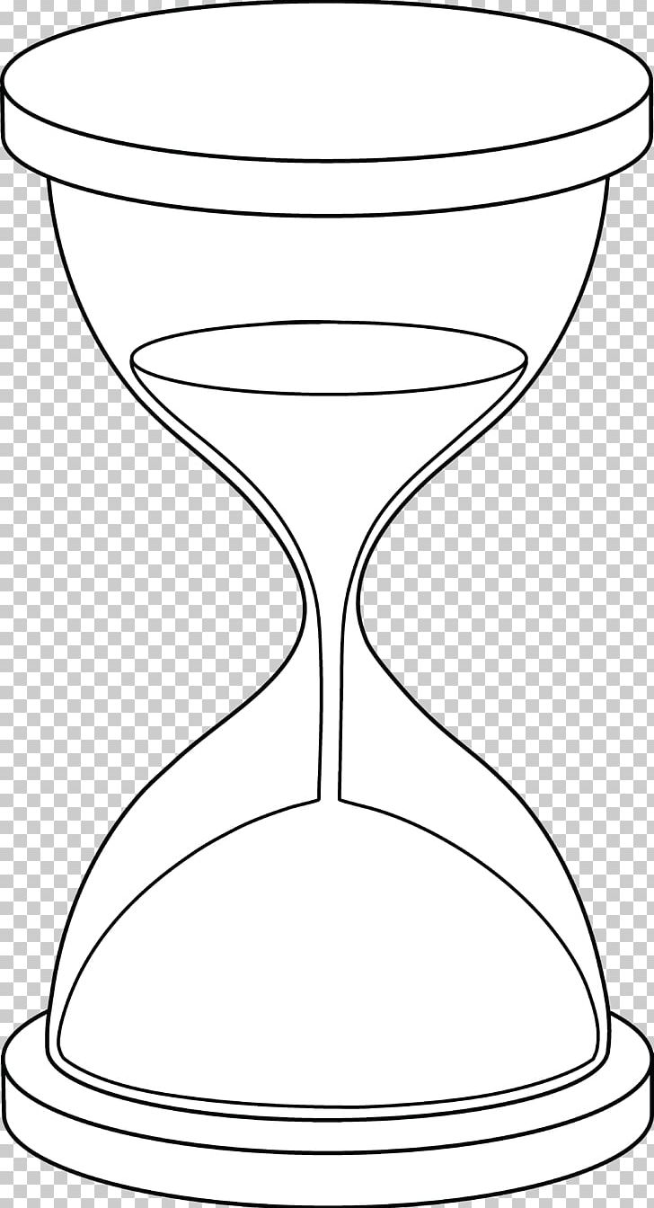 Hourglass Coloring Book Drawing PNG, Clipart, Area, Black And White, Champagne Stemware, Circle, Clip Art Free PNG Download