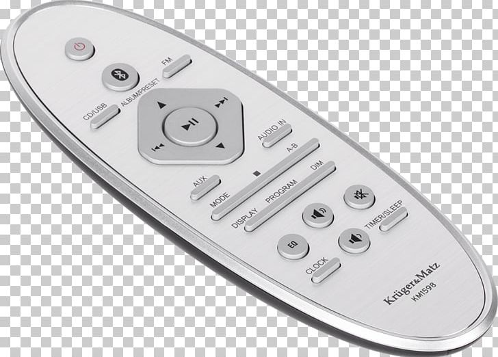 Remote Controls High Fidelity Krüger & Matz CD Player Compact Disc PNG, Clipart, Audio, Audio Power, Bluetooth, Cd Player, Compact Disc Free PNG Download