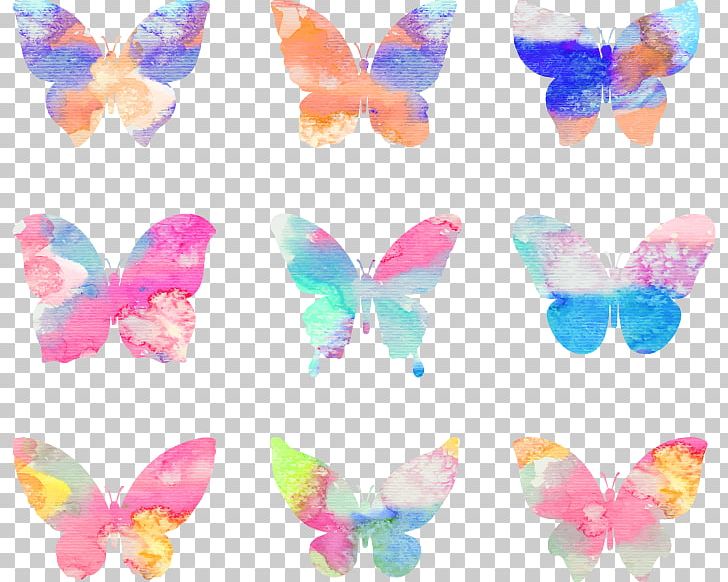 Butterfly Watercolor Painting PNG, Clipart, Animation, Blue Butterfly, Butte, Butterflies, Butterfly Group Free PNG Download