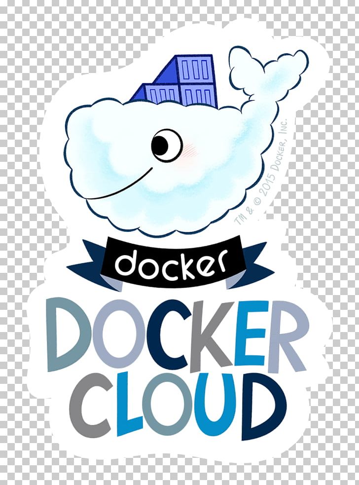 Docker Sticker DevOps Decal Brand PNG, Clipart, Area, Artwork, Brand, Cloud Computing, Cloud Sticker Free PNG Download