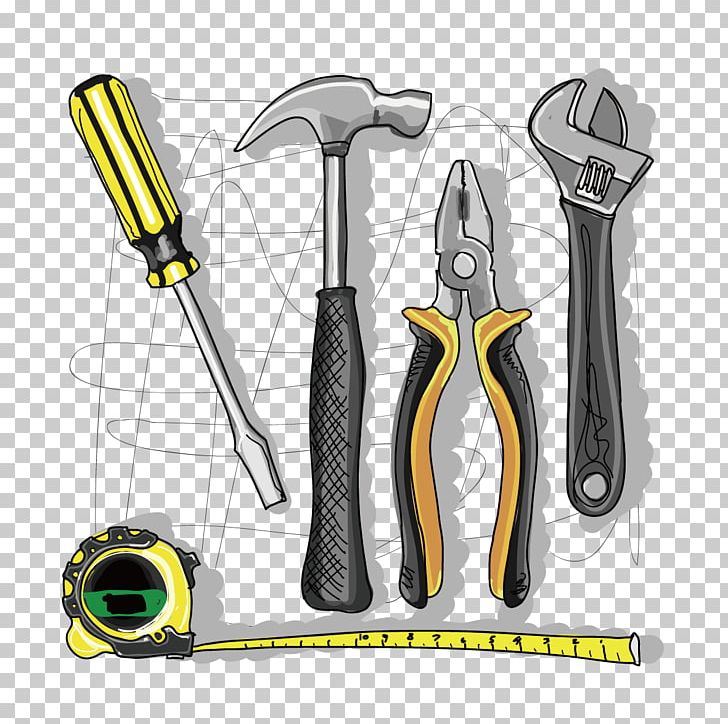 mechanic tools drawing