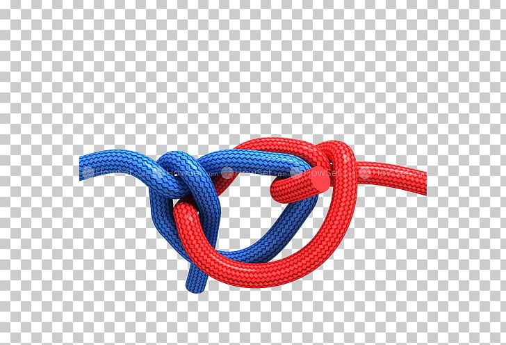 Knot Rope Hunter's Bend Necktie Running PNG, Clipart, Electric Blue, Hardware Accessory, Hunters Bend, Knot, Necktie Free PNG Download