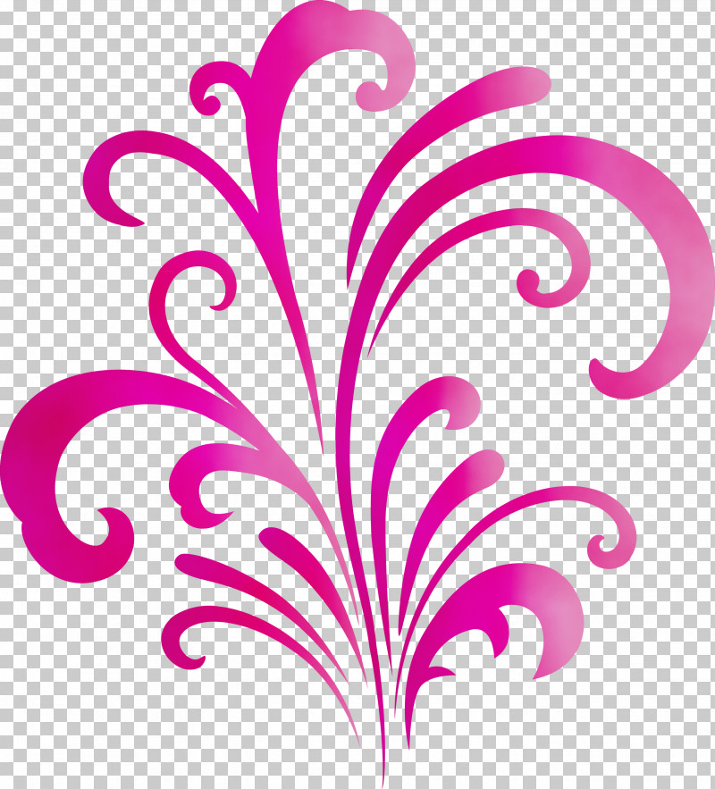 Magenta Ornament Pattern Plant PNG, Clipart, Decoration Frame, Magenta, Ornament, Paint, Plant Free PNG Download