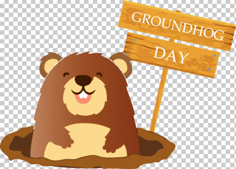 Groundhog Groundhog Day Happy Groundhog Day PNG, Clipart, Bear, Beaver, Brown, Brown Bear, Cartoon Free PNG Download