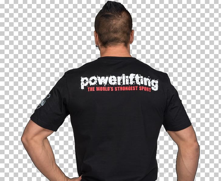 T-shirt Sleeve Powerlifting Polo Shirt PNG, Clipart, Brand, Clothing, Joint, Longsleeved Tshirt, Neck Free PNG Download