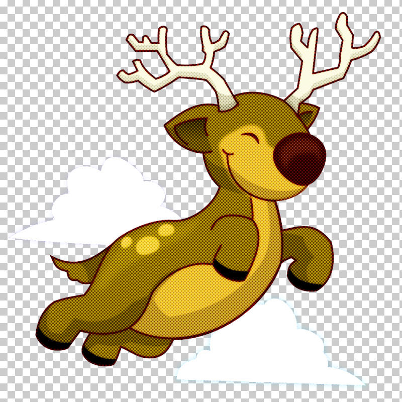 Reindeer PNG, Clipart, Animation, Cartoon, Deer, Fawn, Moose Free PNG Download