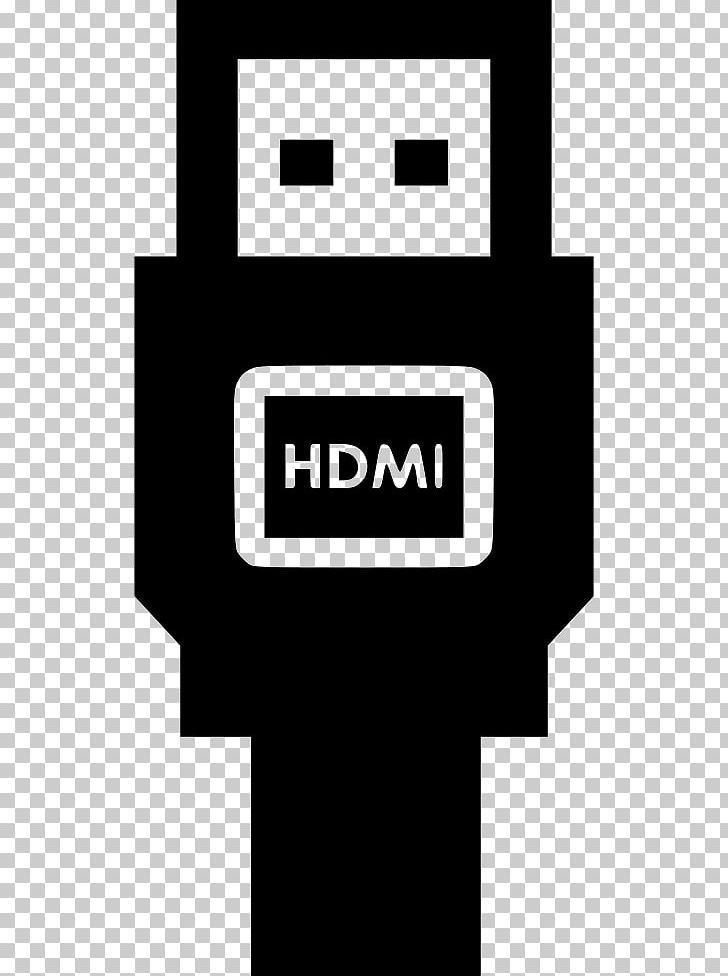 HDMI Computer Icons Electrical Cable PNG, Clipart, Adapter, Angle, Black, Black And White, Brand Free PNG Download