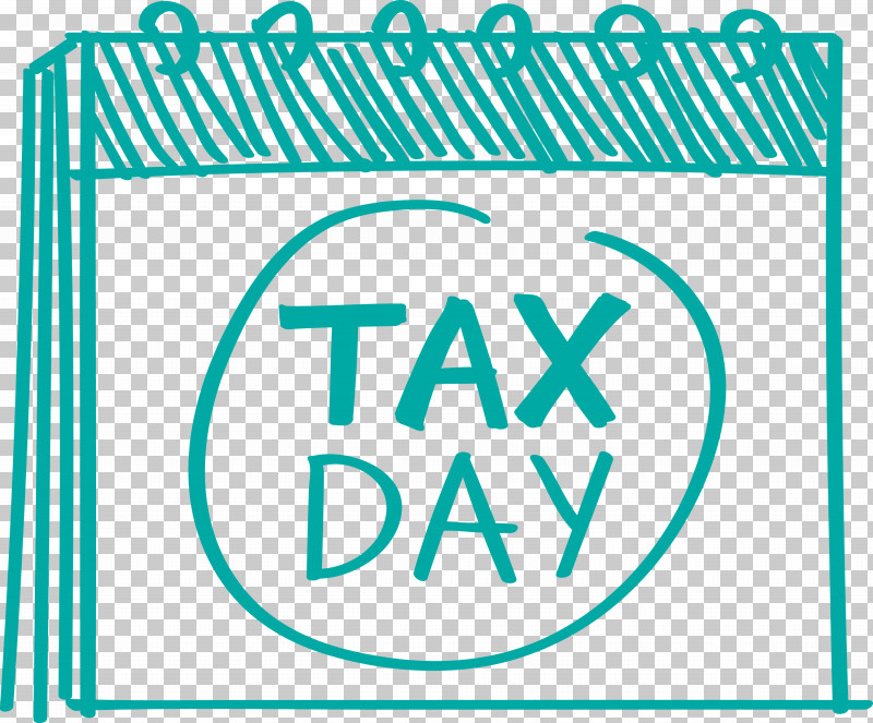 Tax Day PNG, Clipart, Aqua, Green, Line, Logo, Rectangle Free PNG Download