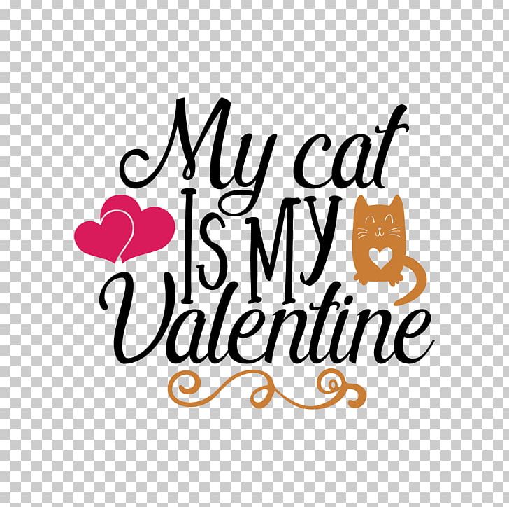 Cat Valentine's Day CorelDRAW Cricut PNG, Clipart,  Free PNG Download