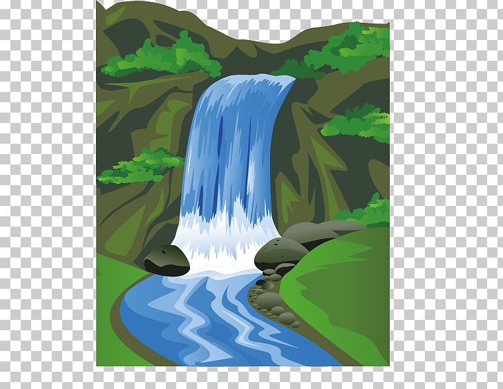 Waterfall Photography Euclidean PNG, Clipart, Aqua, Art, Cartoon Mountains, Cartoon Snow Mountain, Footage Free PNG Download