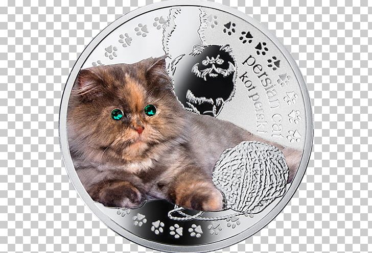 Persian Cat Silver Coin Numismatics PNG, Clipart, Carnivoran, Cat, Cat Like Mammal, Coin, Commemorative Coin Free PNG Download