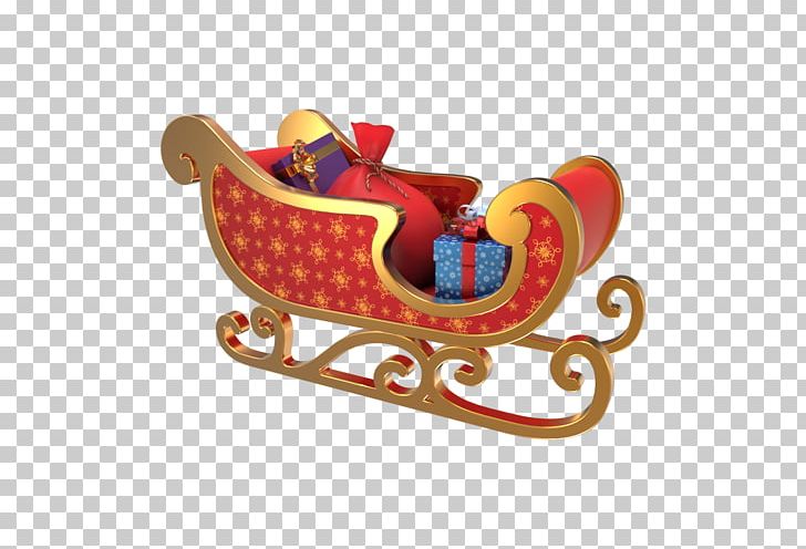 Santa Claus Sled 3D Computer Graphics Template PNG, Clipart,  Free PNG Download