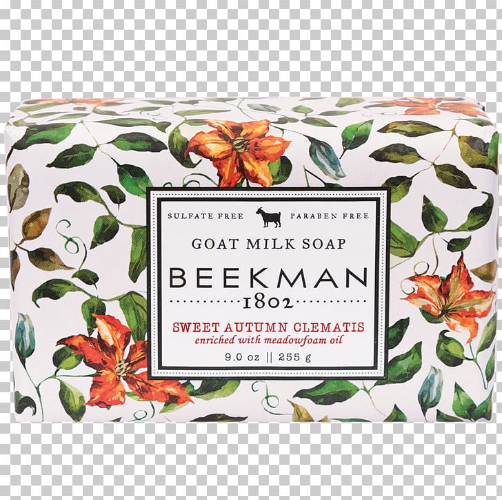 Beekman 1802 Soap Sweet Autumn Clematis Price PNG, Clipart, Bath Body Works, Beekman 1802, Brand, Fruit, Goat Free PNG Download