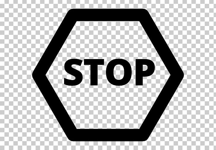 Stop Sign Computer Icons PNG, Clipart, Area, Black And White, Brand, Computer Icons, Drawing Free PNG Download