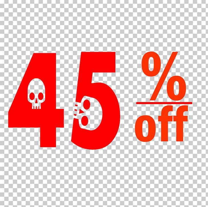 Halloween 45% Discount Tag. PNG, Clipart, Area, Brand, Code, Com, Coupon Free PNG Download