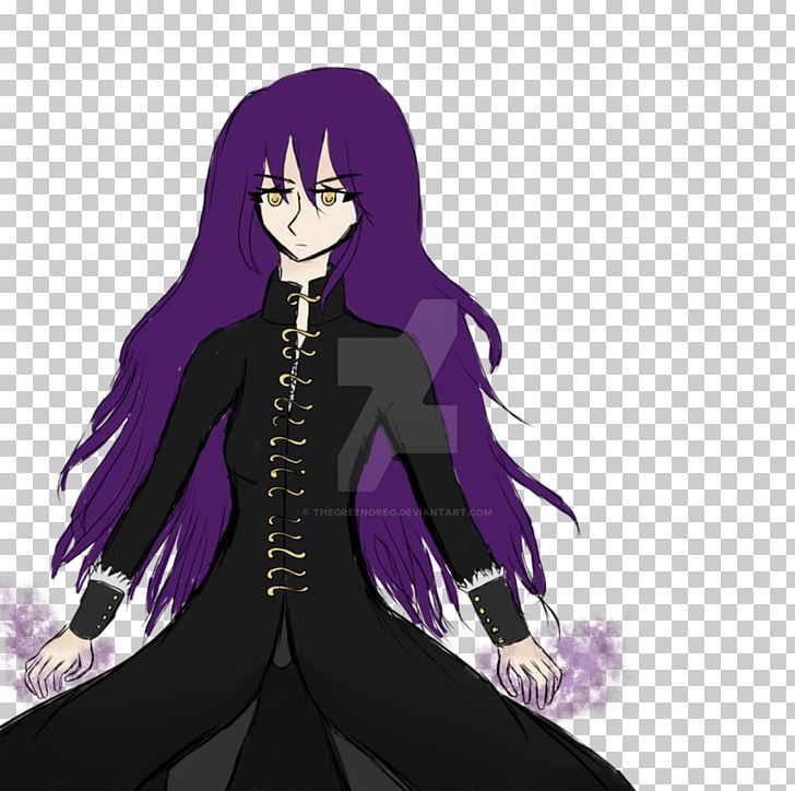 Human Hair Color Black Hair Violet Purple Mangaka Png Clipart