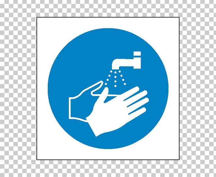 Hand Washing Sign Symbol ISO 7010 PNG, Clipart, Area, Blue, Diagram, Finger, Food Safety Free PNG Download