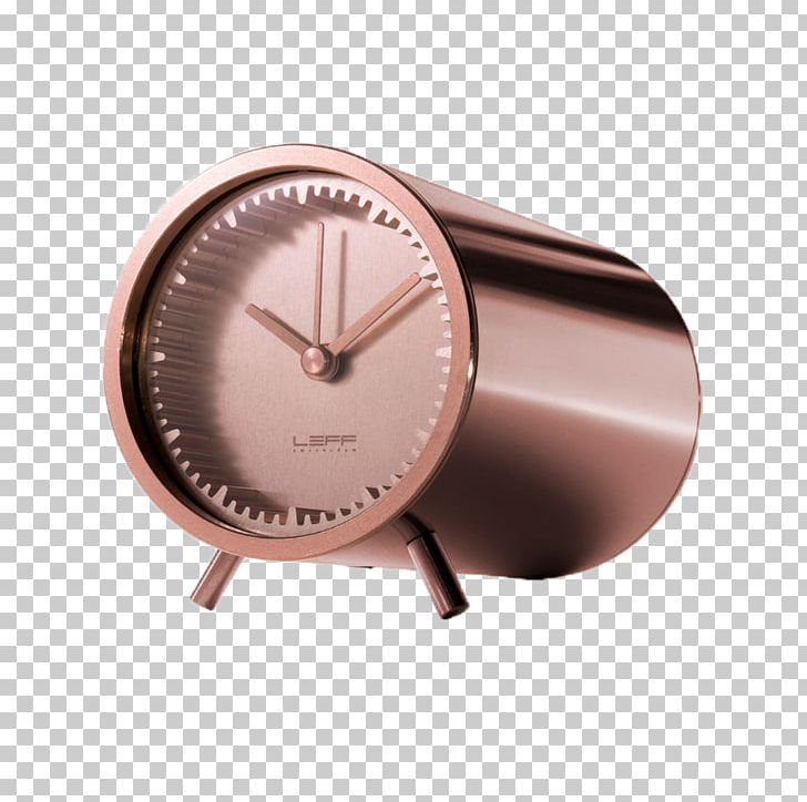 Clock Tube LEFF Amsterdam Brass PNG, Clipart, Alarm, Alarm Clock, Brass, Brown, Clock Free PNG Download