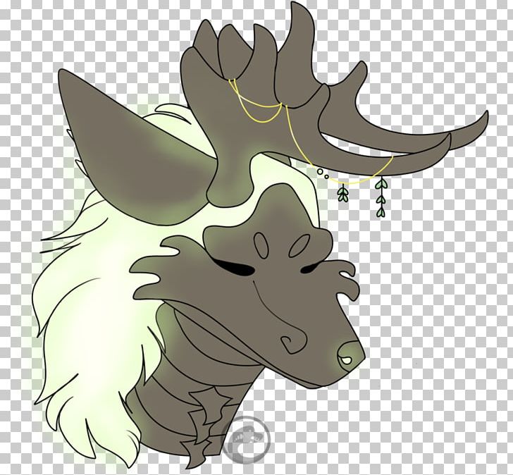 Deer Horse Cattle Cartoon PNG, Clipart, Animals, Carnivora, Carnivoran, Cartoon, Cattle Free PNG Download