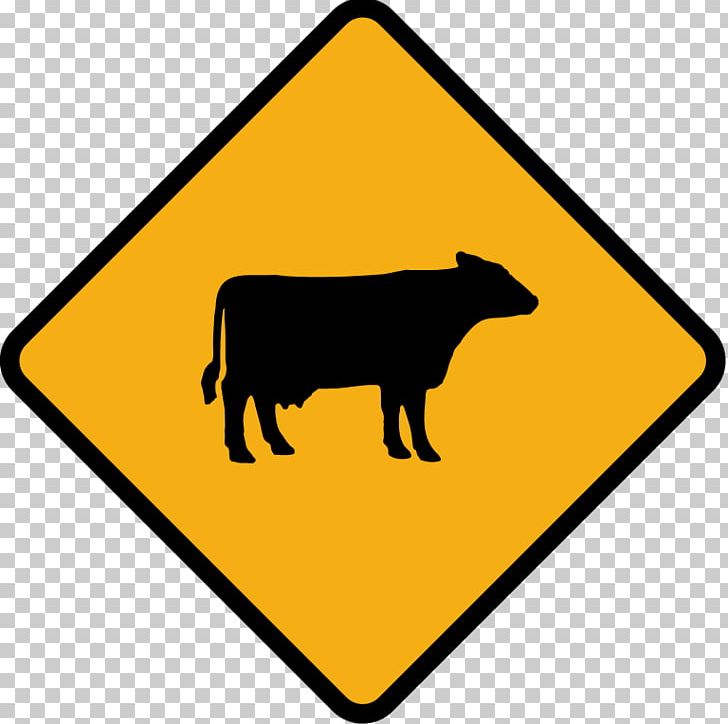 Cattle Traffic Sign Road Warning Sign PNG, Clipart, Area, Cattle, Cattle Like Mammal, Driving, Fotolia Free PNG Download