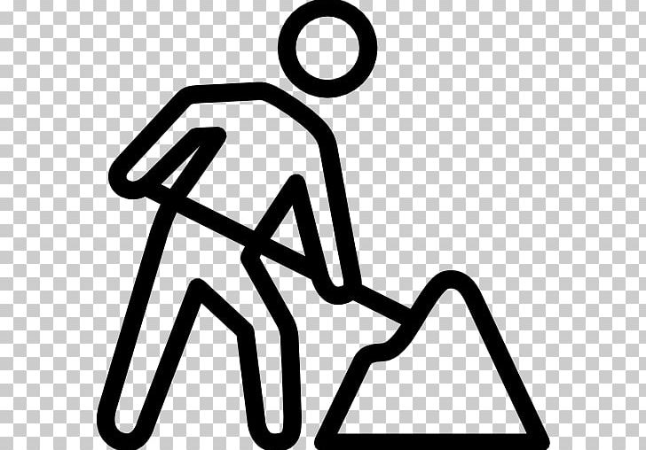Computer Icons Laborer Construction Worker Architectural Engineering Road PNG, Clipart, Angle, Architectural Engineering, Area, Black, Black And White Free PNG Download