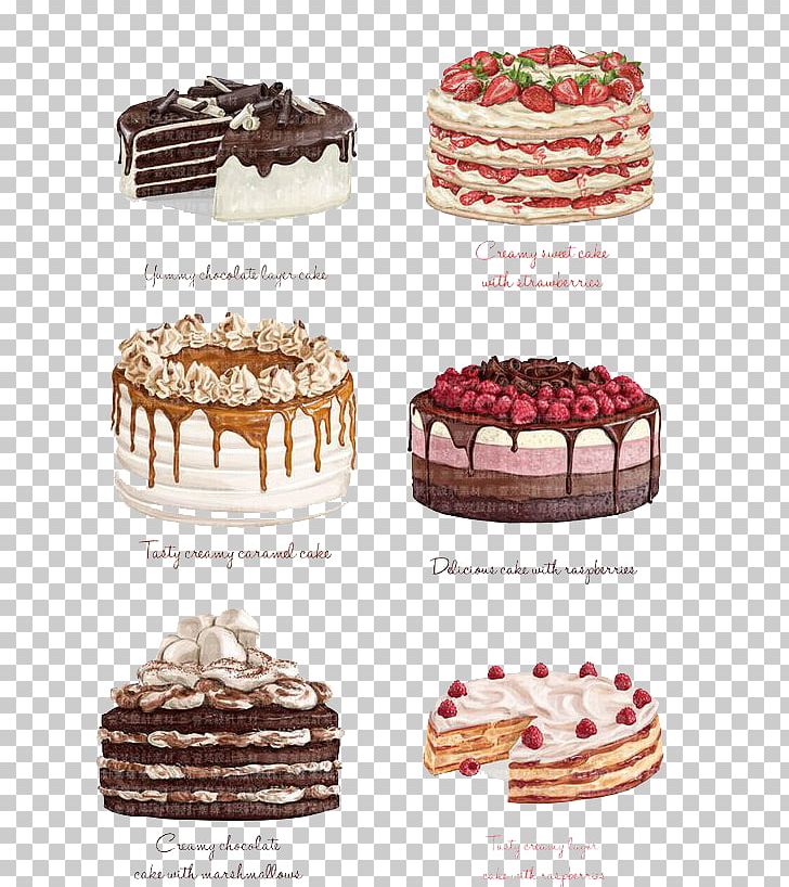 Chocolate Cake Strawberry Cake Torte Angel Food Cake Png Clipart