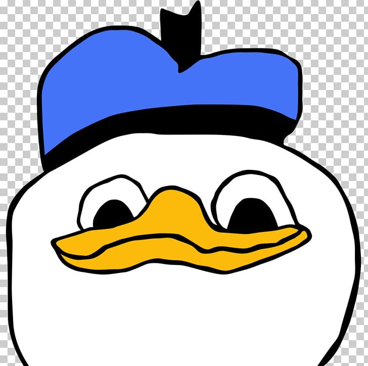 Donald Duck Goofy Comics Cartoon PNG, Clipart, Artwork, Beak, Black And White, Cartoon, Character Free PNG Download