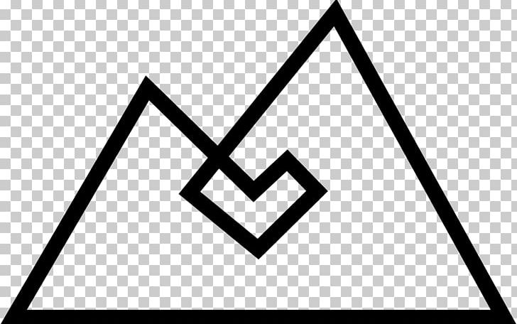 Mountain Summit Triangle Logo PNG, Clipart, Angle, Area, Black, Black And White, Black M Free PNG Download