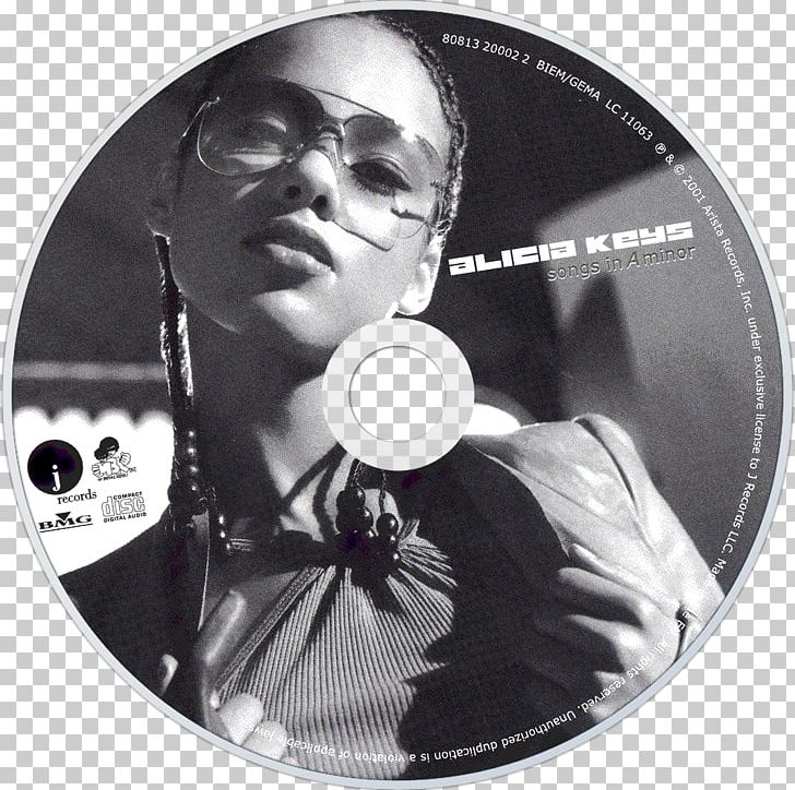 Songs In A Minor Unplugged Album The Diary Of Alicia Keys Compact Disc PNG, Clipart, Album, Album Cover, Alicia Keys, As I Am, Black And White Free PNG Download