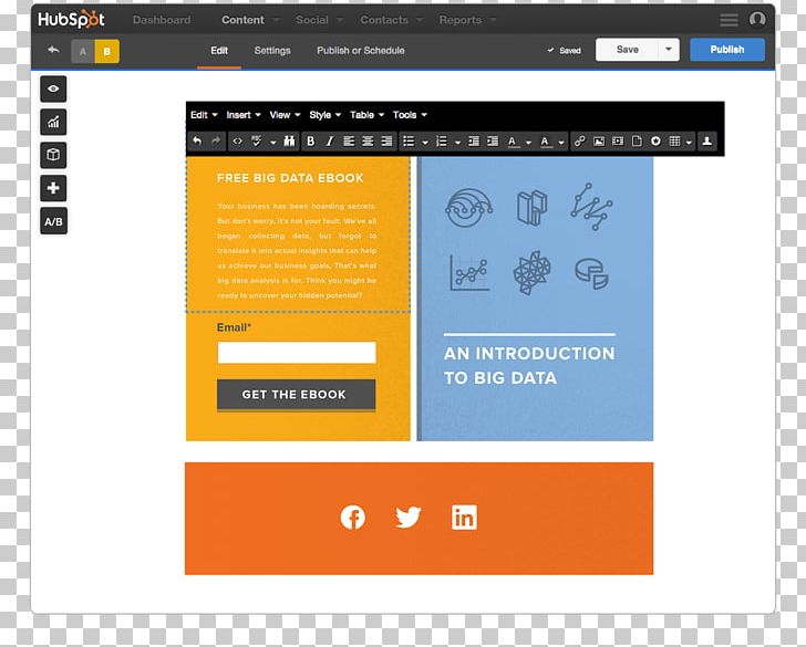 Responsive Web Design Landing Page Web Page HubSpot PNG, Clipart, Brand, Computer Program, Computer Software, Email, Heart Star Free PNG Download