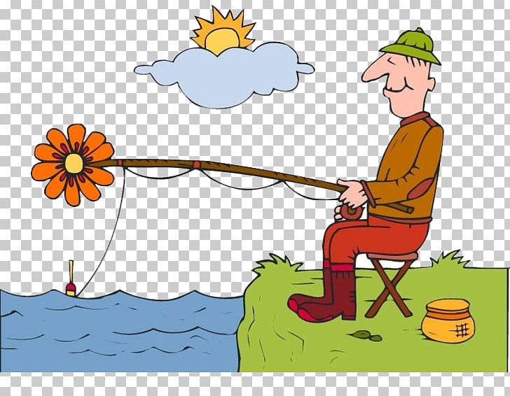 Cartoon Angling Illustration PNG, Clipart, Angling, Area, Art, Artwork, Be Quiet Free PNG Download