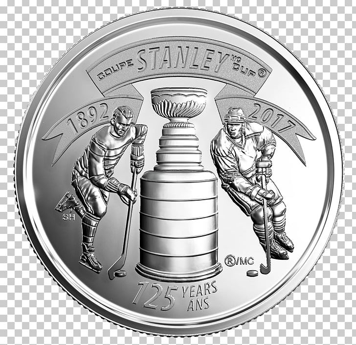 2017 Stanley Cup Playoffs Canada National Hockey League Quarter PNG, Clipart, 2017 Stanley Cup Playoffs, Anniversary, Black And White, Canada, Cent Free PNG Download