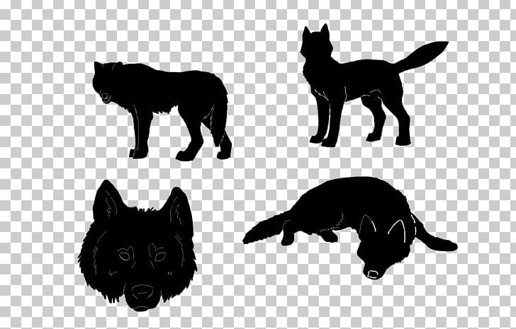 Schipperke Silhouette Gray Wolf Puppy Drawing PNG, Clipart, Black, Black Cat, Carnivoran, Cat, Cat Like Mammal Free PNG Download