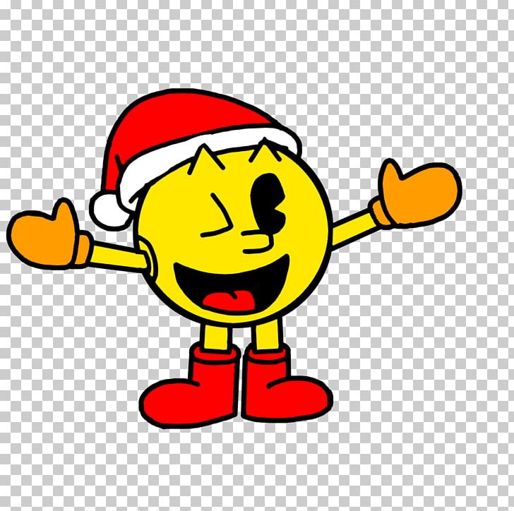 Pac-Man Video Game Santa Claus Mario Hat PNG, Clipart, Area, Bandai Namco Entertainment, Cap, Christmas, Claus Free PNG Download