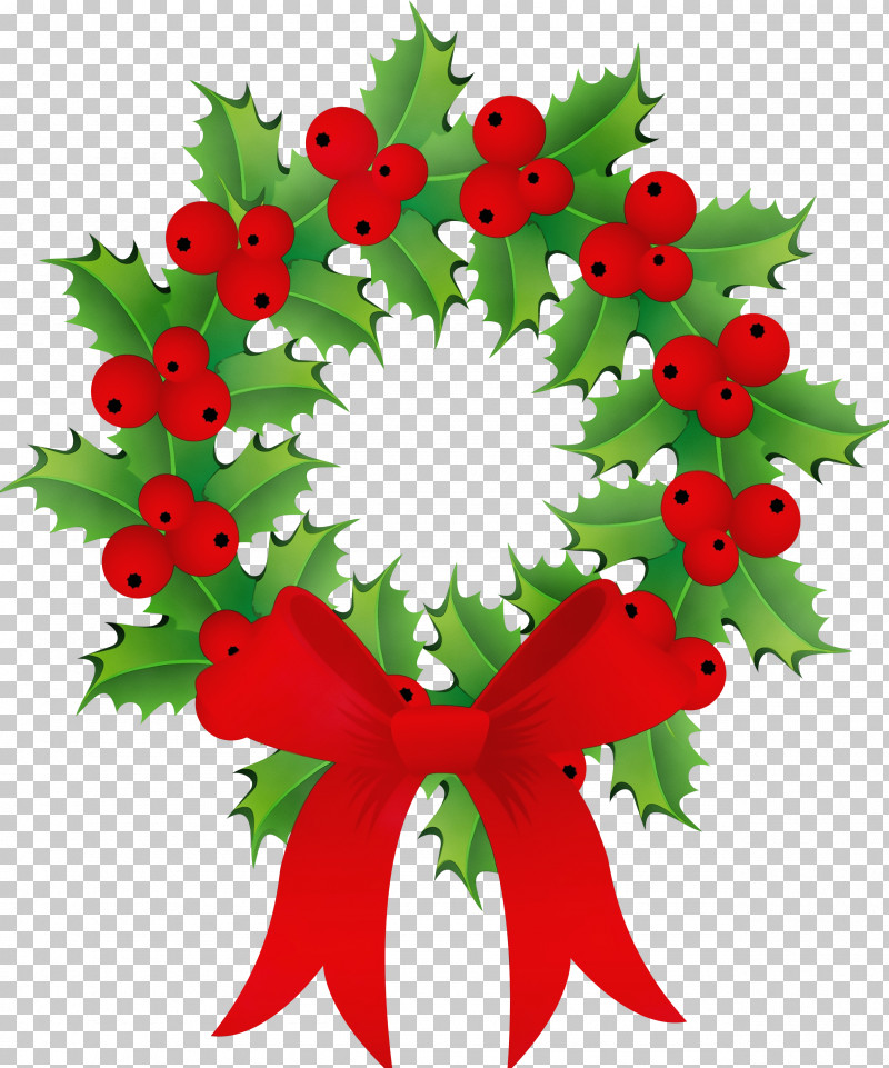Christmas Decoration PNG, Clipart, Christmas Decoration, Flower, Holly, Leaf, Ornament Free PNG Download
