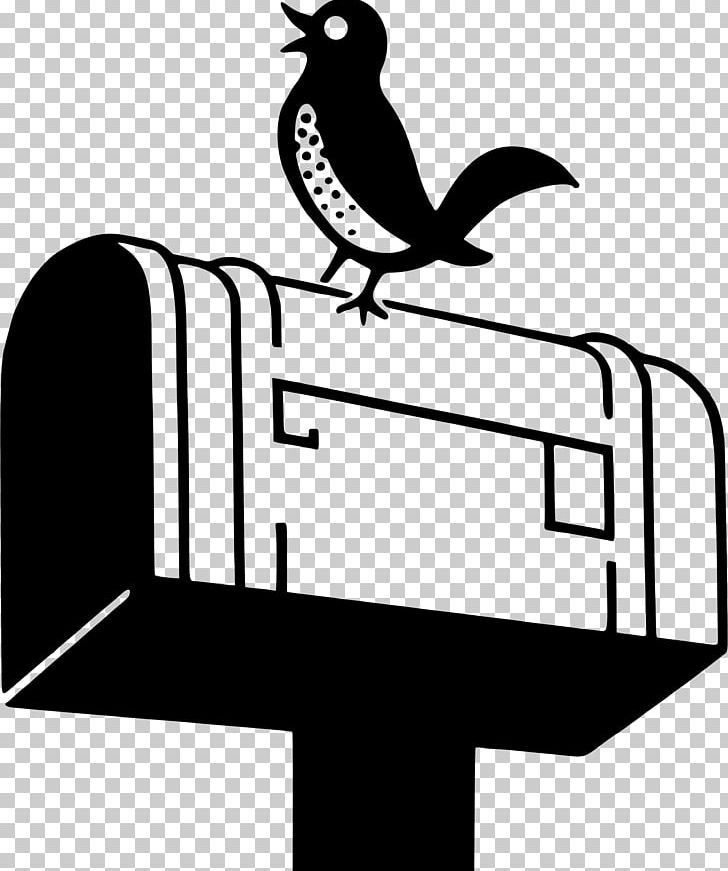 Post Box Letter Box Mail Drawing PNG, Clipart, Artwork, Beak, Bird, Black, Black And White Free PNG Download