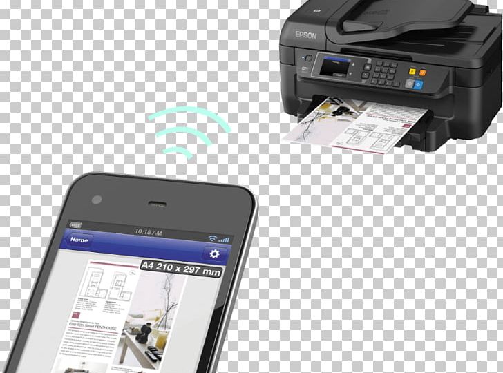 Output Device Multi-function Printer Epson WorkForce WF-2760 Inkjet Printing PNG, Clipart, Color Printing, Electronic Device, Electronics, Electronics Accessory, Epson Free PNG Download