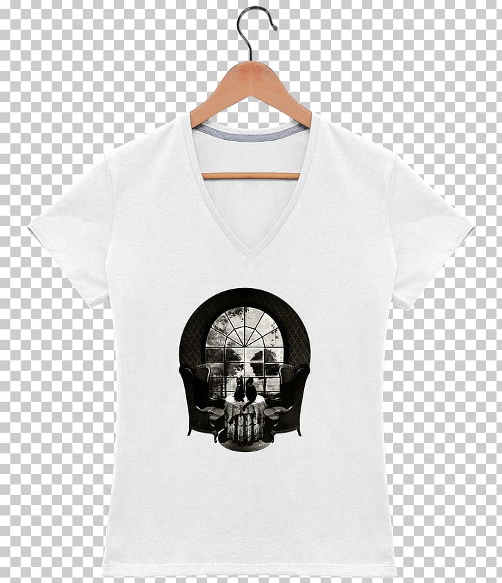 T-shirt Cartes D'Art Post Cards Skull Neck PNG, Clipart,  Free PNG Download
