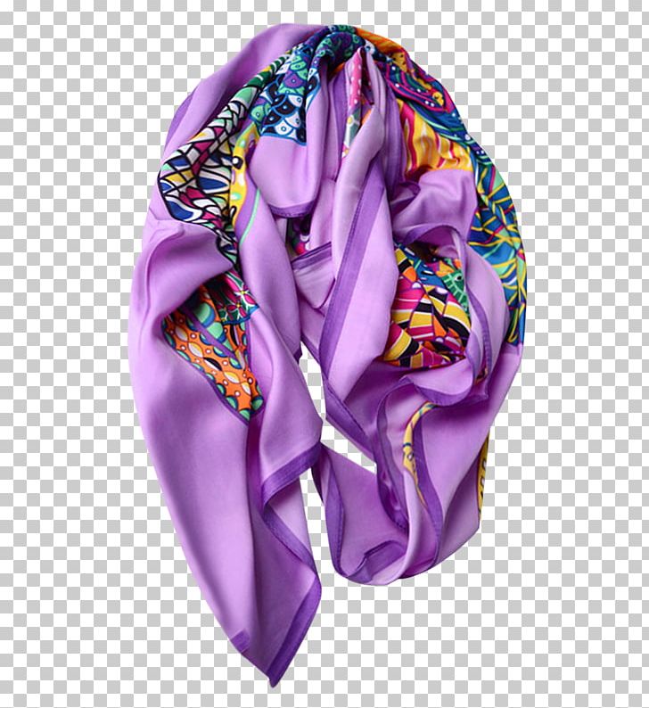 Scarf Silk PNG, Clipart, Colorful, Magenta, Others, Print, Purple Free PNG Download
