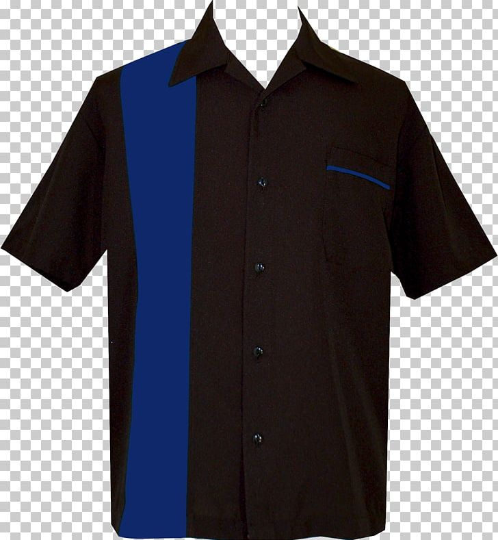 T-shirt Clothing Bowling Shirt Fashion PNG, Clipart, Active Shirt, Black, Blue, Bowling Shirt, Button Free PNG Download